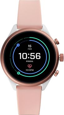Fossil Sport 41 mm oro rosa con cinturino in