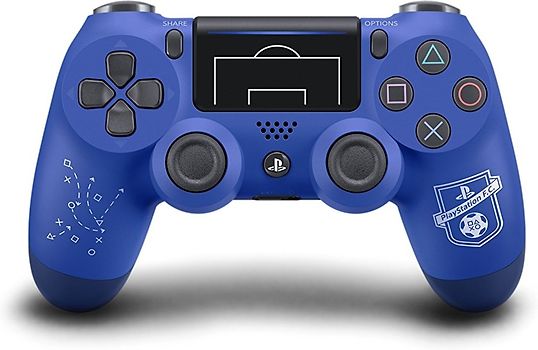 Kenmerkend meten Toestand Refurbished Sony PS4 DualShock 4 draadloze controller [Limited PlayStation  F.C. Edition] blauw kopen | rebuy
