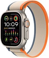 Reprise de votre Apple Watch Ultra 2 49 mm Boitier titane naturel Boucle Trail S M orange beige Wi Fi Cellulaire rebuy