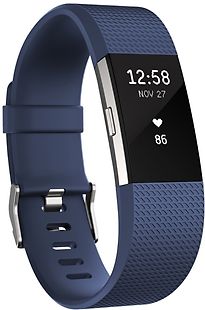 Fitbit Charge 2 Grande blu