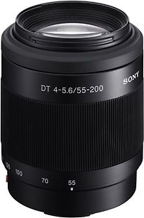 Image of Sony 55-200 mm F4.0-5.6 DT SAM 55 mm filter (geschikt voor Sony A-mount) zwart (Refurbished)