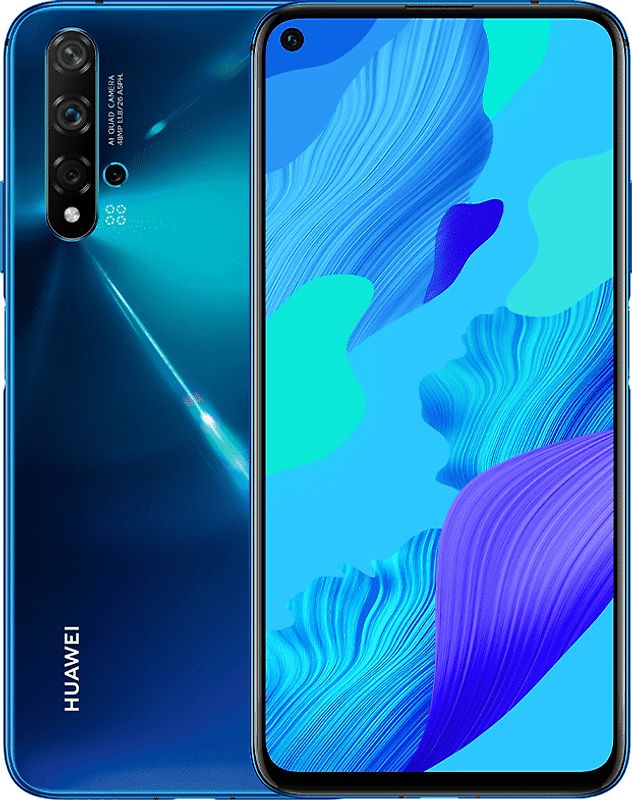 Rebuy Huawei Nova 5T Dual Sim 128GB blauw aanbieding