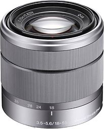 Image of Sony E 18-55 mm F3.5-5.6 OSS 49 mm filter (geschikt voor Sony E-mount) zilver (Refurbished)
