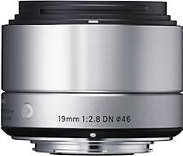 Sigma A 19 Mm F2.8 Dn 46 Mm Objectif (Adapt� À Sony E-Mount) Argent