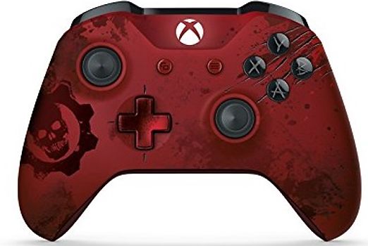 Microsoft Xbox One Mando inalámbrico [Gears of War 4 Crimson Limited Edition 2016] negro rojo barato reacondicionado | rebuy