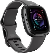 Fitbit Sense 2 40 Mm Or Graphite Et Bracelet En Silicone Gris Nuit [Wi-Fi]