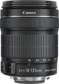 Canon EF-S 18-135 mm F3.5-5.6 IS STM 67 mm Obiettivo (compatible con Canon EF-S) nero