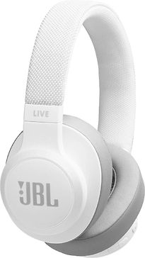 Jbl Live 500Bt – Casque Audio Circum-Auriculaire Sans Fil – Écouteurs Bluetooth Avec Commande Pour Appels – Avec Amazon Alexa Intégré – Autonomie Jusqu'À 30 Heures – Bluetooth, Blanc