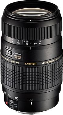 Tamron AF 70-300 mm F4.0-5.6 Di LD Macro 1:2 62 mm Obiettivo (compatible con Sony A-mount) nero