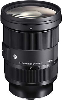 Image of Sigma A 24-70 mm F2.8 DG DN 82 mm filter (geschikt voor Sony E-mount) zwart (Refurbished)