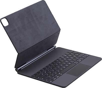 Apple Magic Keyboard Nero per iPad Pro 12,9" [4a Generazione, Layout tastiera inglese, QWERTY]