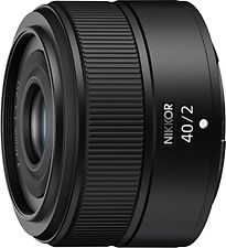 Nikon Nikkor Z 40 Mm F2.0 52 Mm Objectif (Adapt� À Nikon Z) Noir