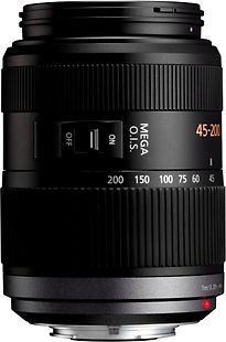 Panasonic Lumix G Vario 45-200 Mm F4.0-5.6 O.I.S. 52 Mm Objectif (Adapt� À Micro Four Thirds) Noir