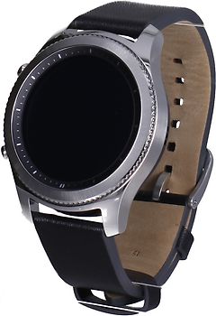 Samsung Gear S3 Classic 33 Mm Silver Am Lederarmband Black Wi Fi