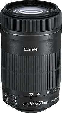 Canon Ef-S 55-250 Mm F4.0-5.6 Is Stm 58 Mm Objectif (Adapt� À Canon Ef-S) Noir
