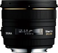 Image of Sigma 50 mm F1.4 DG EX HSM 77 mm filter (geschikt voor Canon EF) zwart (Refurbished)