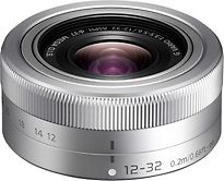 Panasonic Lumix G Vario 12-32 Mm F3.5-5.6 Asph. O.I.S. 37 Mm Objectif (Adapt� À Micro Four Thirds) Argent
