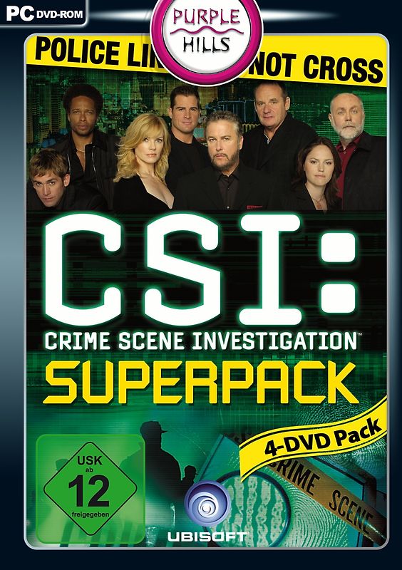 CSI: Crime Scene Investigation [Superpack, 4 DVDs] PC Spiele