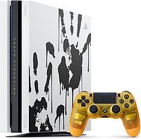 Sony PlayStation 4 pro 1 TB [Death Stranding Limited Edition con controller wireless, senza gioco] bianco