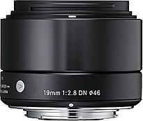 Sigma A 19 Mm F2.8 Dn 46 Mm Objectif (adapté à Micro Four Thirds) Noir