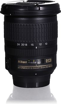 Nikon Af-S Nikkor 10-24 Mm F3.5-4.5 Dx Ed G 77 Mm Objectif (Adapté À Nikon F) Noir