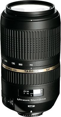 Tamron Sp Af 70-300 Mm F4.0-5.6 Di Usd Vc 62 Mm Objectif (Adapt� À Canon Ef) Noir