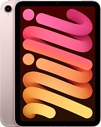 Image of Apple iPad mini 6 8,3 256GB [wifi + cellular] roze (Refurbished)