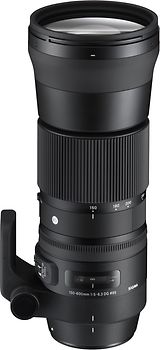 Filter Sigma C 150-600mm F5.0-6.3 DG HSM OS 95mm (Cocok untuk Canon EF) Hitam