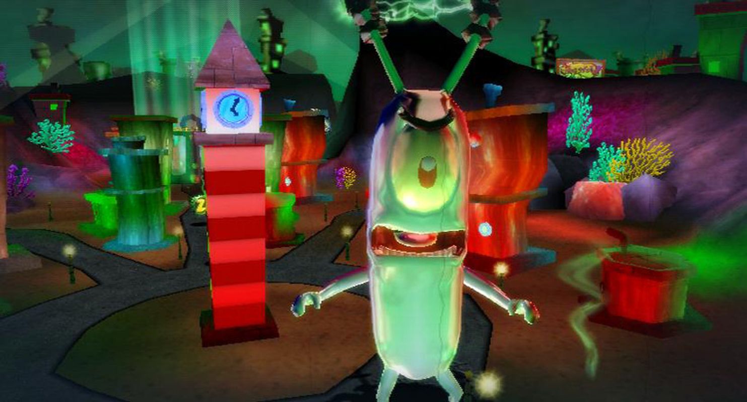 SpongeBob Kreatur aus der krossen Krabbe Nintendo Wii gebraucht kaufen
