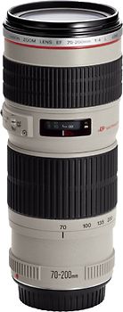 Canon EF 70-200 mm F4.0 L USM 67 mm Obiettivo (compatible con Canon EF) bianco