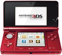 Nintendo 3DS metallic rood - refurbished