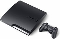 Image of Sony PlayStation 3 slim 160 GB [K-Model, incl. draadloze controller] zwart (Refurbished)