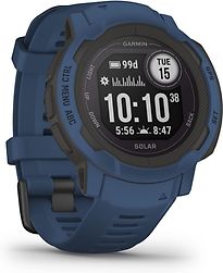 Garmin Instinct 2 Solar 45 mm blu con cinturino sport blu