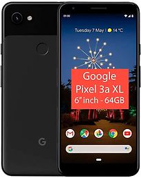 Image of Google Pixel 3a XL 64GB zwart (Refurbished)