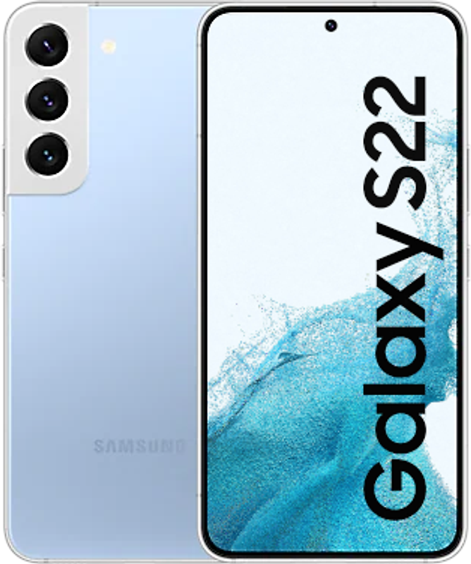 Rebuy Samsung Galaxy S22 Dual SIM 256GB blauw aanbieding