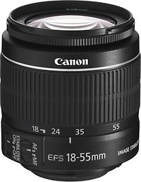 Canon EF-S 18-55 mm F3.5-5.6 IS II 58 mm Obiettivo (Ricondizionato)