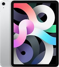 Image of Apple iPad Air 4 10,9 64GB [wifi + cellular] zilver (Refurbished)