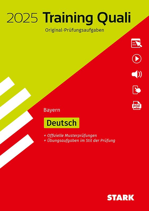 STARK Training Abschlussprüfung Quali Mittelschule 2025 - Deutsch 9. Klasse - Bayern