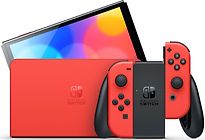 Image of Nintendo Switch OLED 64 GB [Mario Editie incl. controller rood] rood (Refurbished)