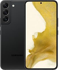 Image of Samsung Galaxy S22 Dual SIM 256GB zwart (Refurbished)