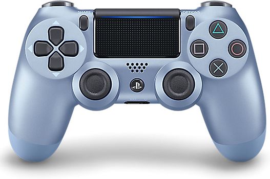 Compra Sony PS4 DualShock 4 Wireless Controller blu titanio [2. Version]  ricondizionati