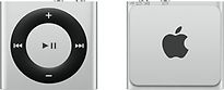 Image of Apple iPod shuffle 4G 2GB zilver [2015] (Refurbished)