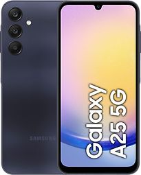 Image of Samsung Galaxy A25 5G Dual SIM 128GB aura blauw (Refurbished)