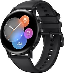 Huawei Watch GT 3 42 mm nero con cinturino in fluorelastomero nero