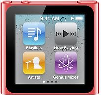 Apple Ipod Nano 6G 16 Go Rouge [(Product) Red Special Edition]