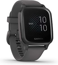 Garmin Venu Sq 40 mm grigio con Cinturino in Silicone color ardesia [WiFi]