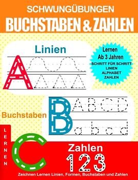 Schwungübungen, Buchstaben Und Zahlen Lernen Ab 3 Jahren: Zeichnen