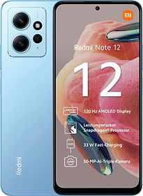 Xiaomi Redmi Note 12 Dual SIM 256GB ice blue - refurbished