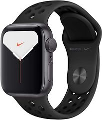Image of Apple Watch Nike Series 5 40 mm aluminium kast space grey op sportbandje van Nike antraciet/zwart [wifi] (Refurbished)