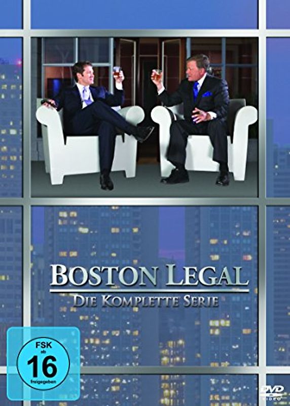 Boston Legal - Die komplette Serie [27 DVDs] DVD